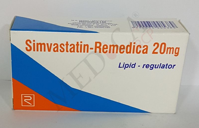 Simvastatin Remedica 20mg